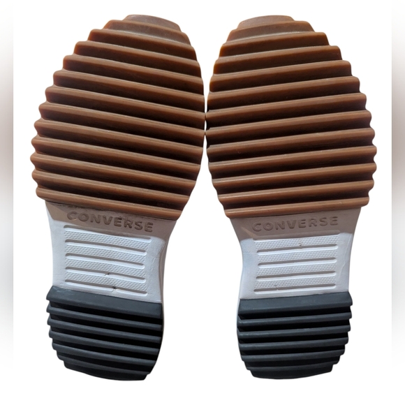 Converse Chuck Taylor All Star Run Star Hike High Top Platform Sneaker White 9 - Picture 7 of 9